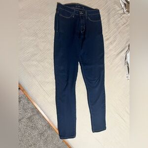 Flying Monkey Dark Blue high rise Skinny Jeans